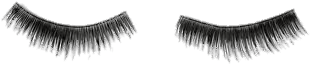 Clip Black And White Clipart Eyelashes - Eyelash Png Icon (343x480)