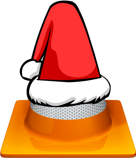 Cone With Santa Clause Hat - Santa Suit (512x542)
