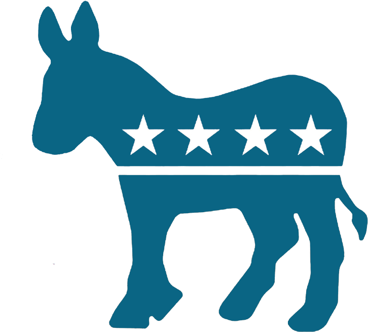 Democratic Party - Transparent Democrat Donkey (795x795)