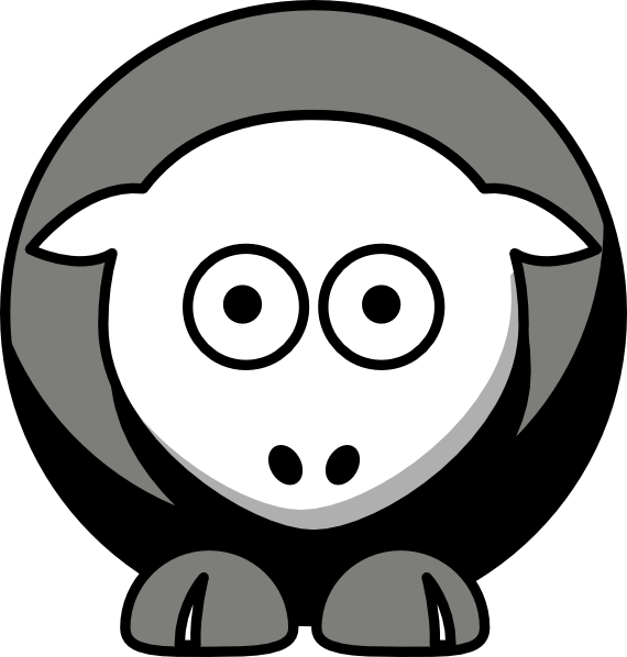 Original Png Clip Art File Sheep - Original Png Clip Art File Sheep (570x598)