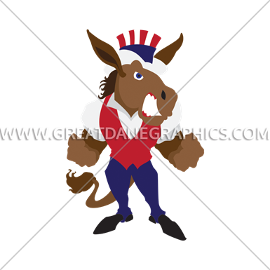 Democrat Fight - Burro (385x385)