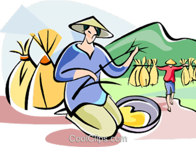 Farmer Huge Freebie Download For Powerpoint - Chinese Farmer Clipart (640x480)