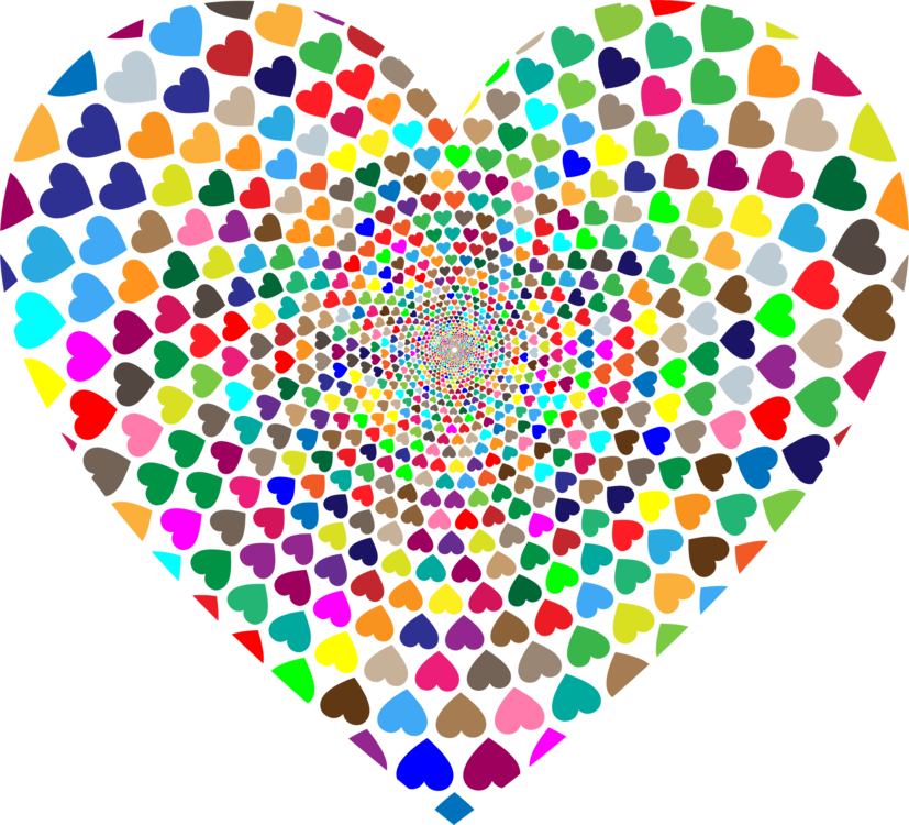 All Photo Png Clipart - Hearts Vortex (827x750)