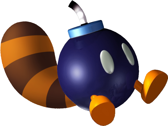 From Mario Size Of - Mario Sexy Bob Omb (728x548)