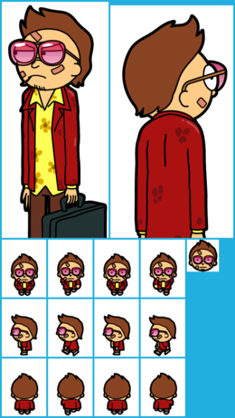 About 3600 Free Commercial & Noncommercial Clipart - Pocket Mortys Dangerous Morty (260x462)