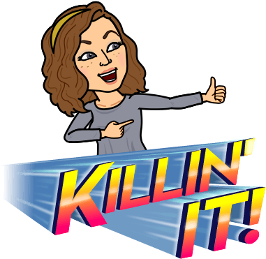 I Hope Everyone Is Enjoying Their First Days Of Summer - High Five Bitmoji (398x398)