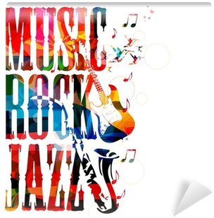 Colorful Music Vector Background With Hummingbirds - Playing Keyboard Made Easy (400x400)