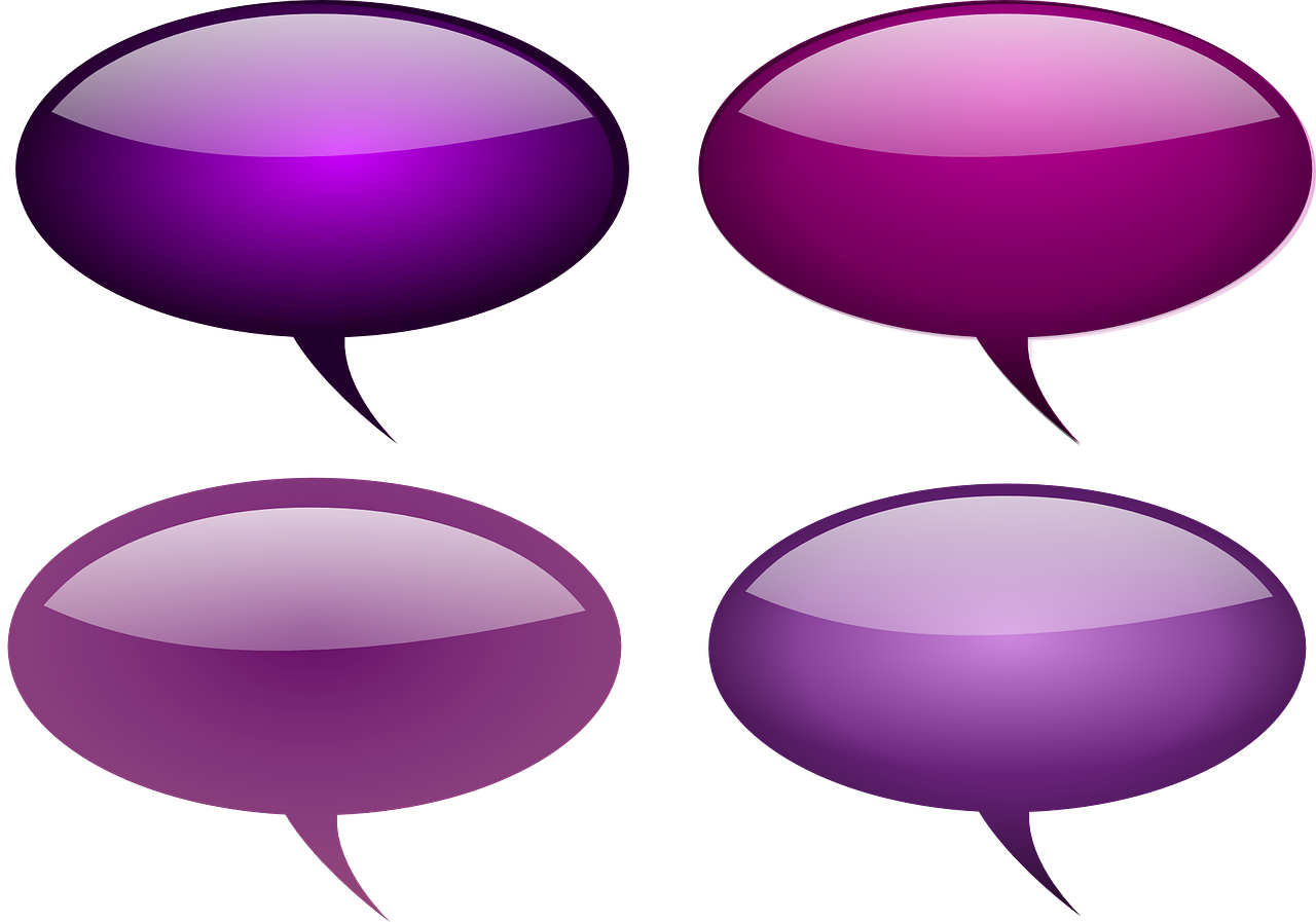 Free Speach-5 - Purple Talk Bubble (1280x897)
