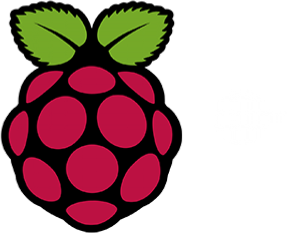 Raspberries Clipart Raspberry Pie - Transparent Png Raspberry Pi Logo (640x480)