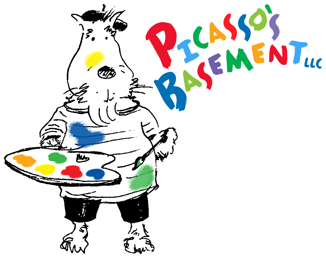 New Picasso's Basement Website Woo-hoo - Cartoon (1074x850)