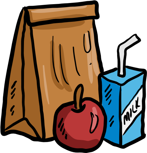 Jpg Transparent Stock Food Dinner Meal Fast - Bag Lunch Clip Art (512x512)