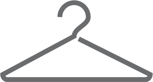 Clothes Hanger Logo Вешалка Значок Бесплатно Из Outline - Cabide Icon (512x281)