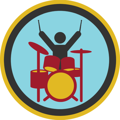 I Took Lessons For A While On A Drum Kit - Drum (500x500)