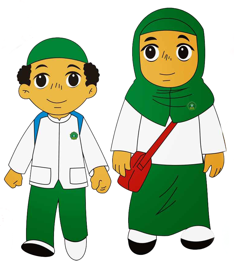 Anak Kartun Muslim Png Clipart Cartoon Child - Cartoon Anak Muslim Png (762x861)