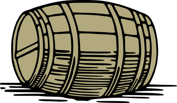 Clip Royalty Free Download Barrel Clipart Drum Container - Barrel Clip Art (582x340)