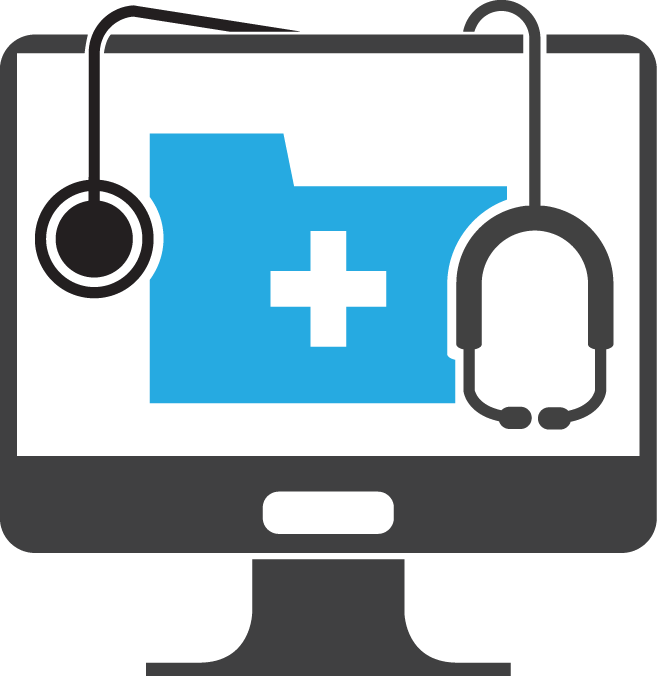 Precision Medical Billing Thinking Clip Art Problem - Electronic Health Record Icon Png (657x676)