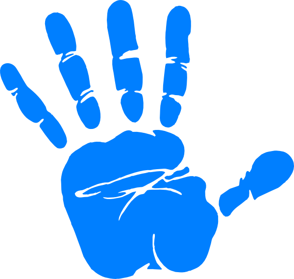 Art Works Eagan Needs Elbow Grease - Clipart Handprints (600x569)