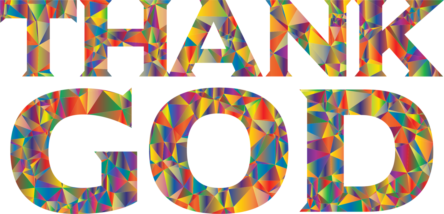 Vector Free Download Typography Low Poly Free - God (1551x750)