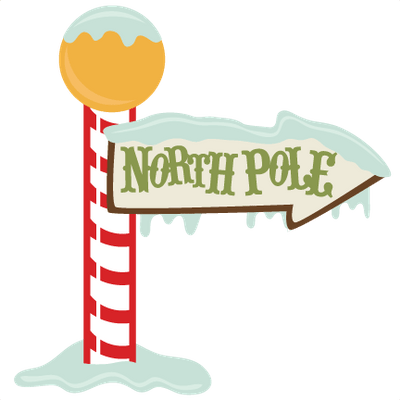 A Christmas Carol Logo Transparent Png Stickpng - North Pole Sign Clipart (400x400)
