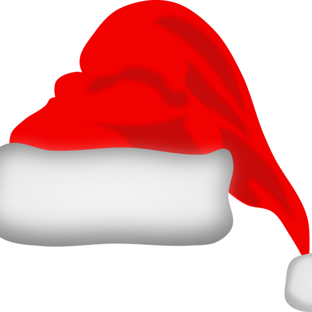 Free Santa Hat Clipart Christmas Santa Hat Clip Art - Santa Claus Cap (1024x1024)
