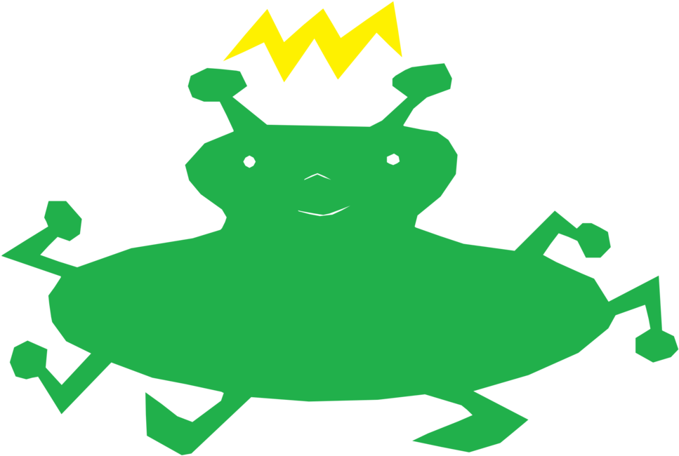 Cartoon Tree Frog Droide Toad - Clip Art (1086x750)