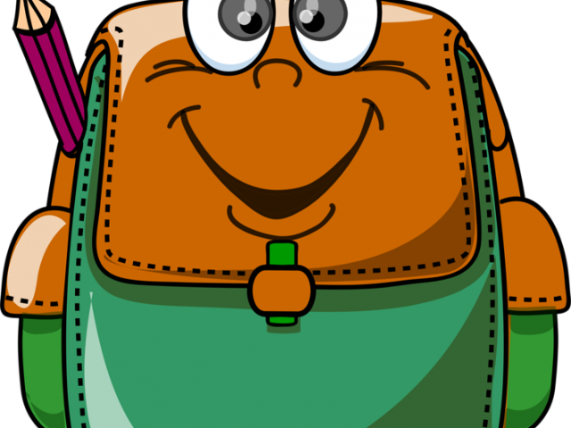 Bag Clipart Clip Art School - Cartoon Pics Of School Bag (640x480)