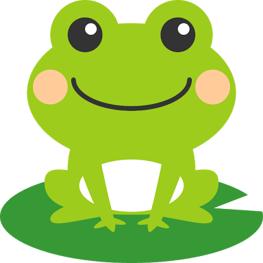 「カエル イラスト」の画像検索結果 Cute Frogs, Toad, Star Painting, - カエル イラスト かわいい (384x384)
