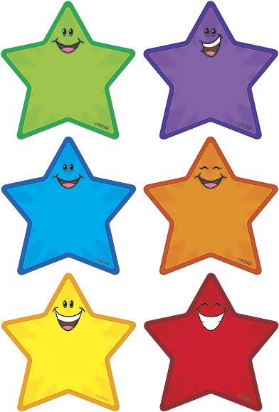 Explore School Clipart, Learning Colors, And More - Trend Star Mini Accents (400x585)
