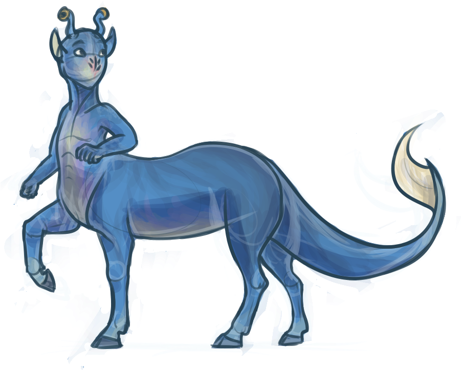 Banner Free Download Alien Centaur By Layalu - Alien Centaur (900x800)