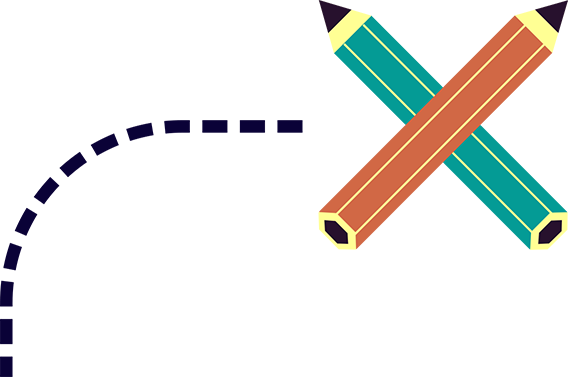 Pencil Dotted Lines - Icon (568x377)