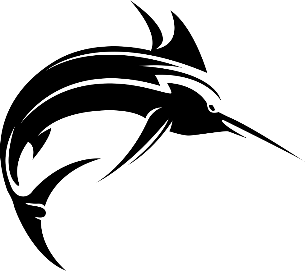 19 Sailfish Vector Outline Huge Freebie Download For - Marlin Fish Vector Logos (980x872)