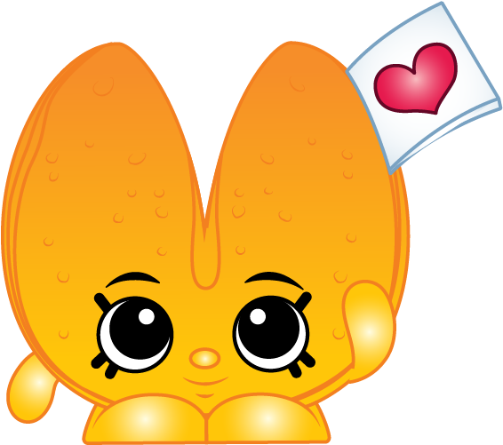 Lucky Fortune Cookie - Shopkins (834x834)