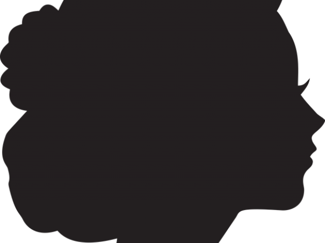 Unknown Clipart Female Head - Victorian Woman Silhouette Png (640x480)