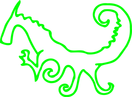 Computer Icons Drawing Leaf Child Silhouette - Drawing (464x340)