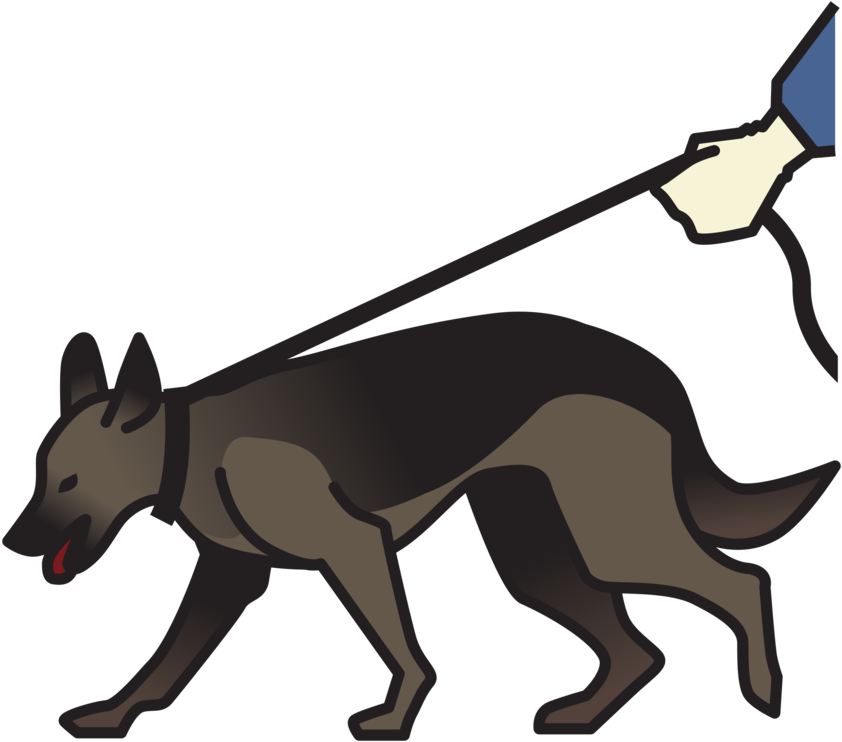 All Photo Png Clipart - Police Dog Cartoon Png (849x750)