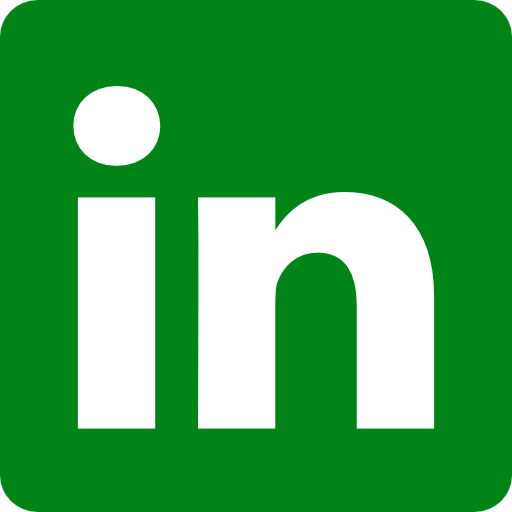 Green Eco Linkedin - Linkedin Logo Bw (512x512)