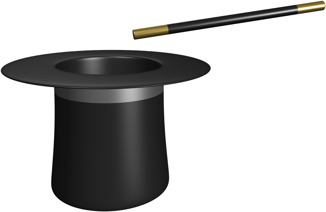 It's Difficult To Get Your Work In Front Of Publishers - Chapeau Magicien Png (1600x1302)