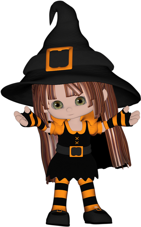 Halloween Cliparthalloween - Tubes Png Fete Halloween (547x800)