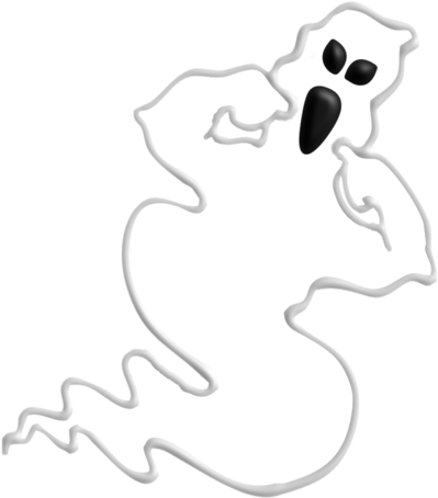 Lacarolita Scream At The Night Ghost1 - Cartoon (500x500)