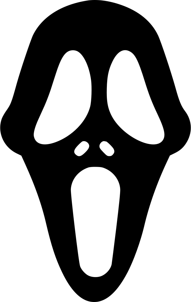 Scream Face Png Clipart Transparent - Scream Png (622x980)