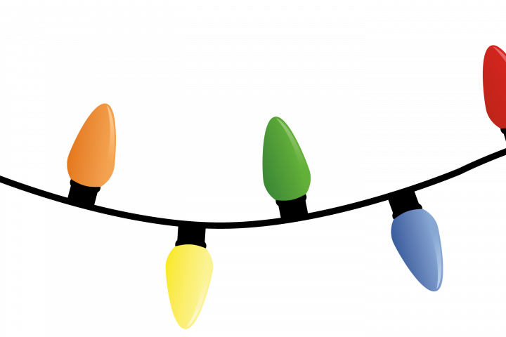 Christmas Lights Svg Royalty Free Download Free - Christmas Lights No Background (720x480)