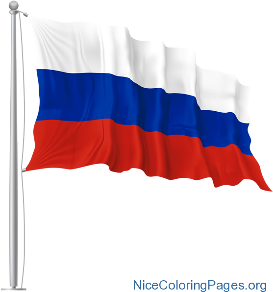 Russia Flag Clipart Png - Russia Flag Clipart Png (564x600)