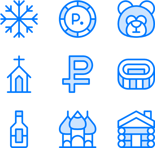 Russia - Russia Icon Png (600x564)