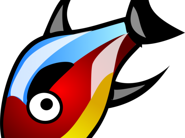 Marine Fish Clipart Aquatic Animal - Clip Art (640x480)