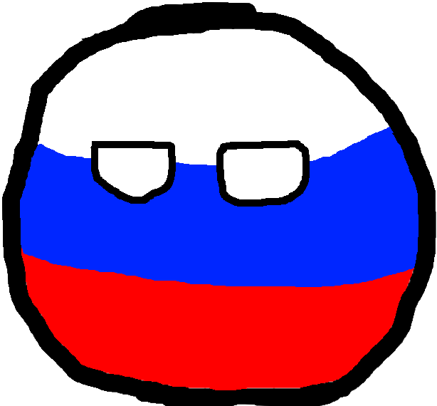 Russiaball Countryballs Russia Freetoedit - Russiaball Countryballs Russia Freetoedit (614x570)