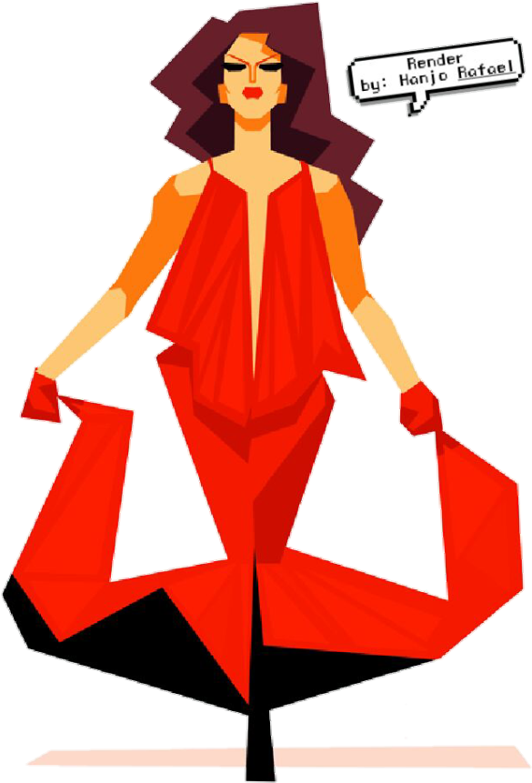 Roxxxy Andrews Render By - Roxxxy Andrews Chad Sell (684x942)