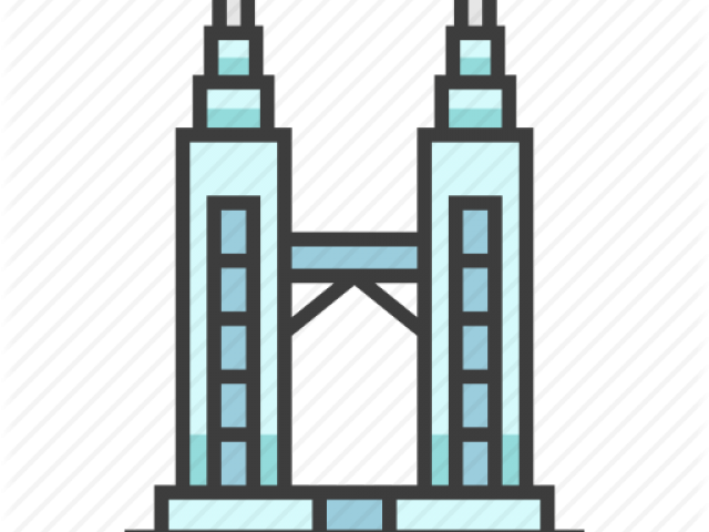Twin Towers Clipart - Petronas Towers (640x480)