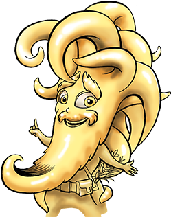 The Whole Kingdom Comes To Him To Taste His Magic Potions - Illustration (450x450)