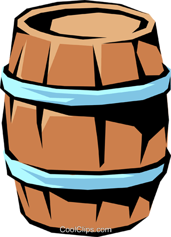Barrel Royalty Free Vector Clip Art Illustration - Portable Network Graphics (346x480)