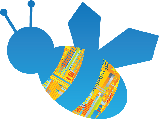 Iiii Clipart Bee - Bee (1054x1420)